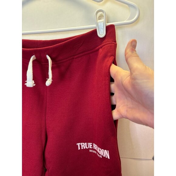 True Religion Red Joggers Sweat Pants (medium) - Picture 5 of 6